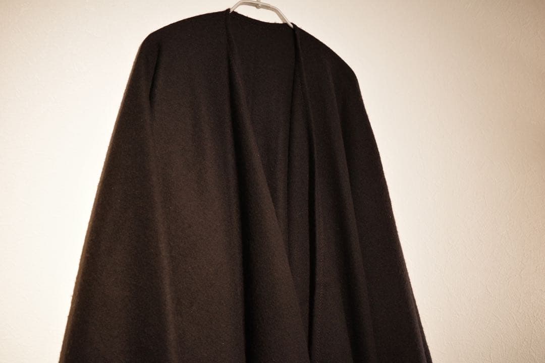 【希少】Johnstons ジョンストンズ 大判ウールストール black