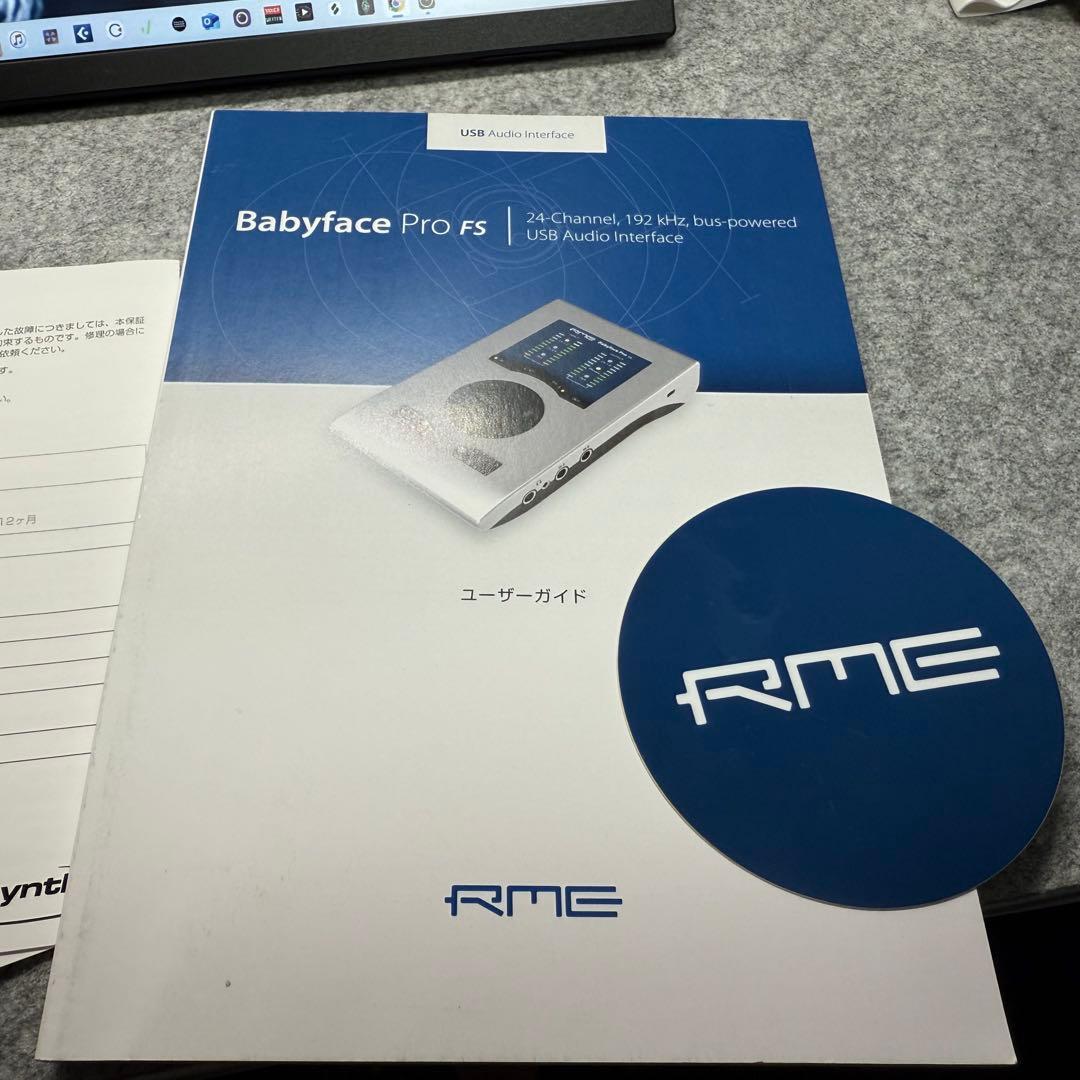 【美品】RME Babyface Pro FS 国内正規品