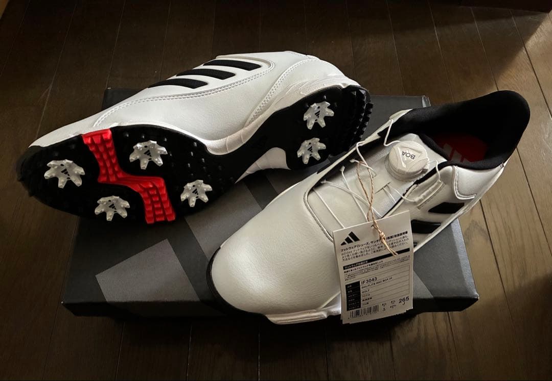 adidas ゴルフシューズ 26.5 新品　BOA