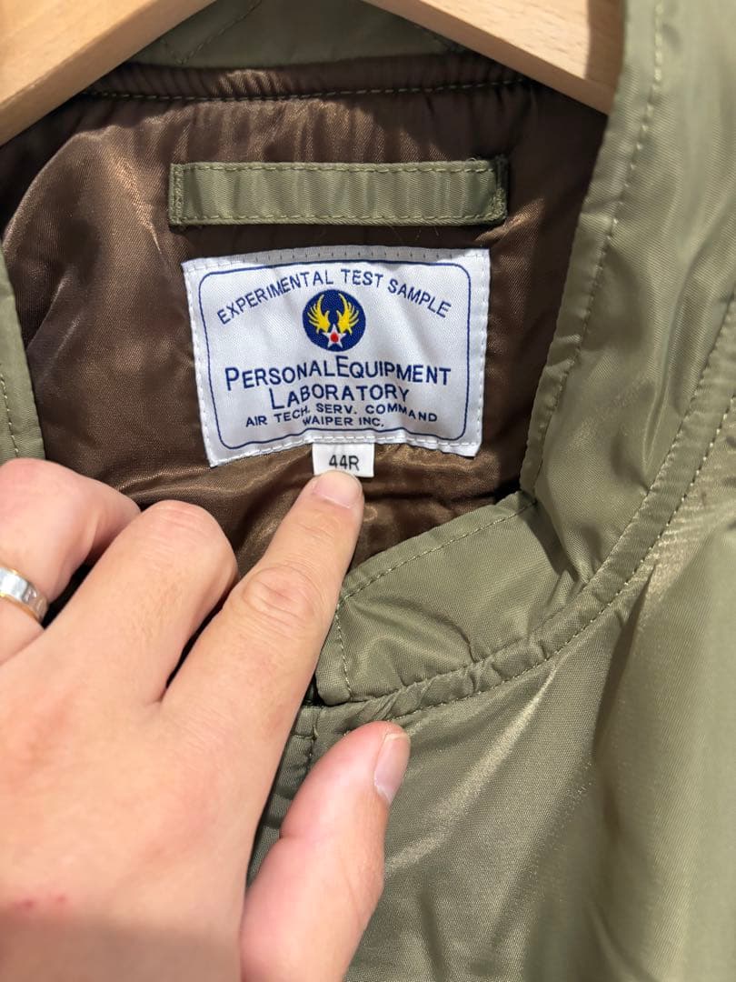 ワイパーインク 米軍 TYPE N-2 テストサンプル フライトジャケット