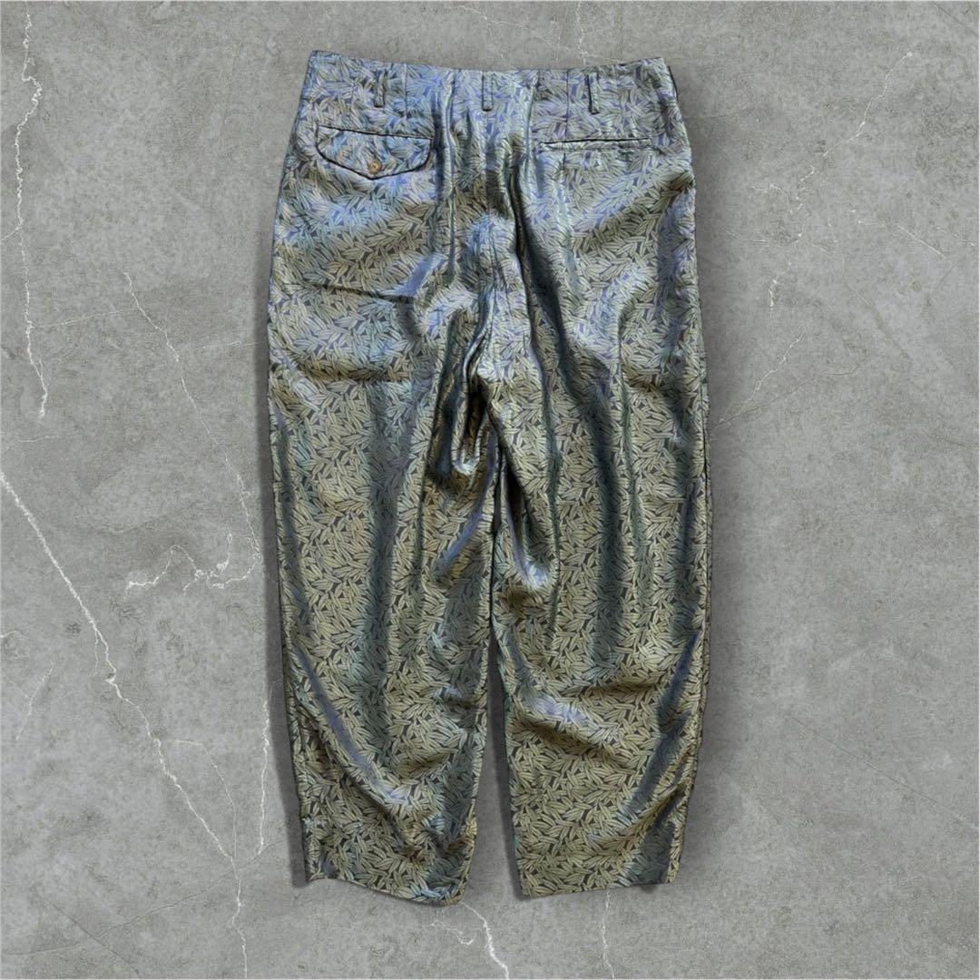 古着 コムデギャルソン 総柄パンツ ワイドパンツ ギャルソン オムプリュス