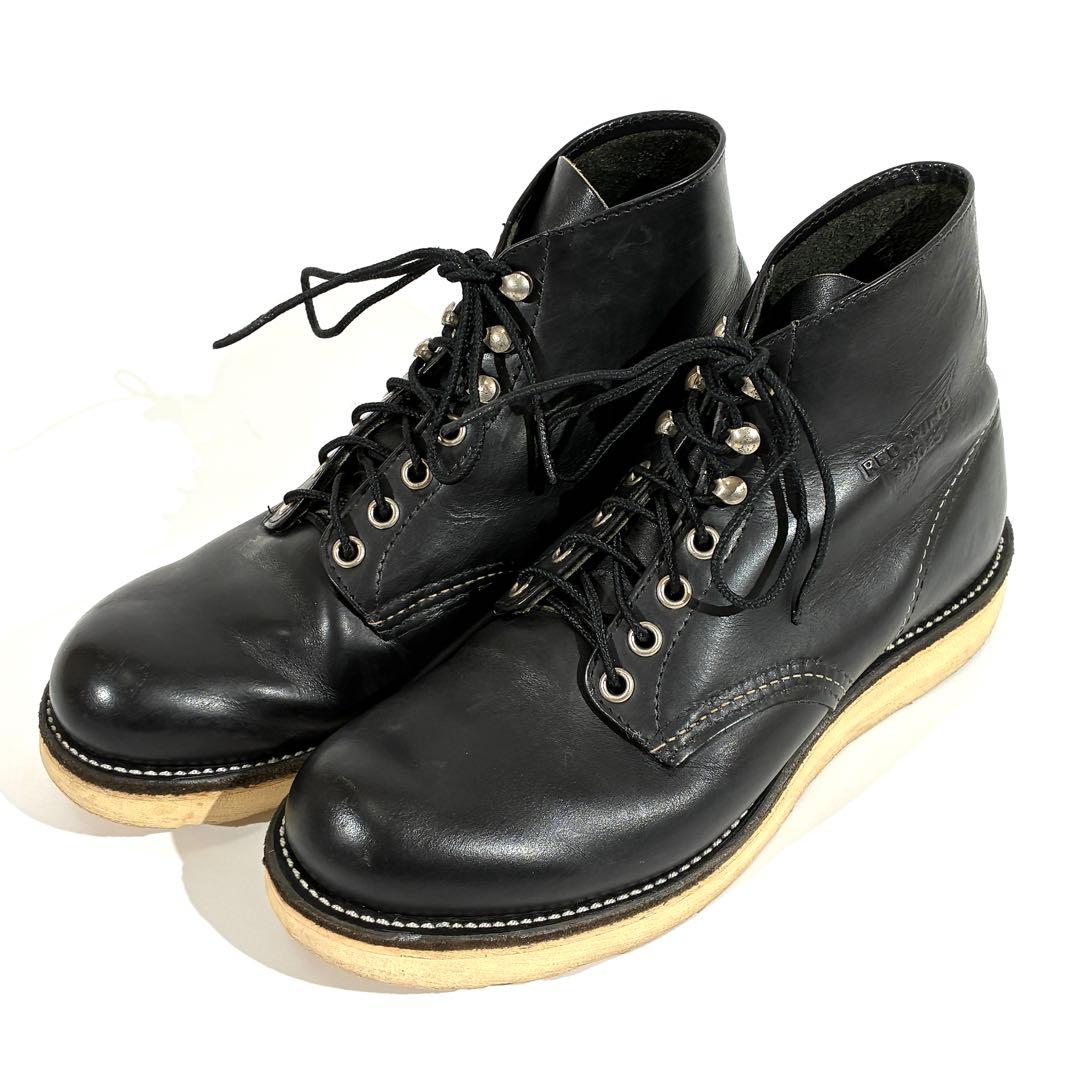 RED WING レッドウイング 8165 ブーツ プレーントゥ 24.5cm