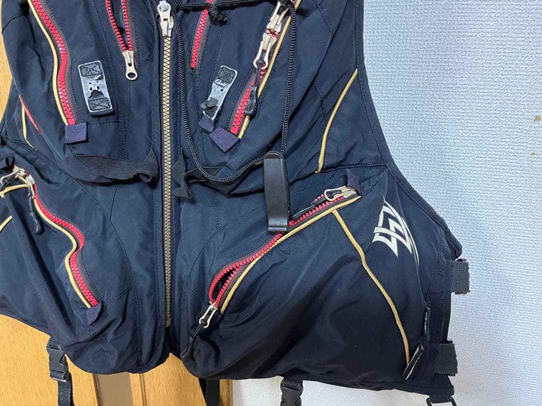 がまかつ　ウィンドストッパーフローティングベスト　LL