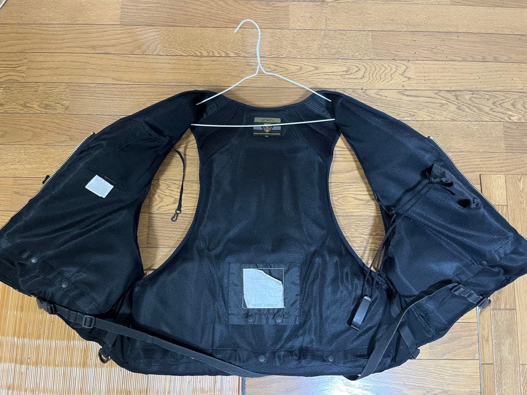 がまかつ　ウィンドストッパーフローティングベスト　LL