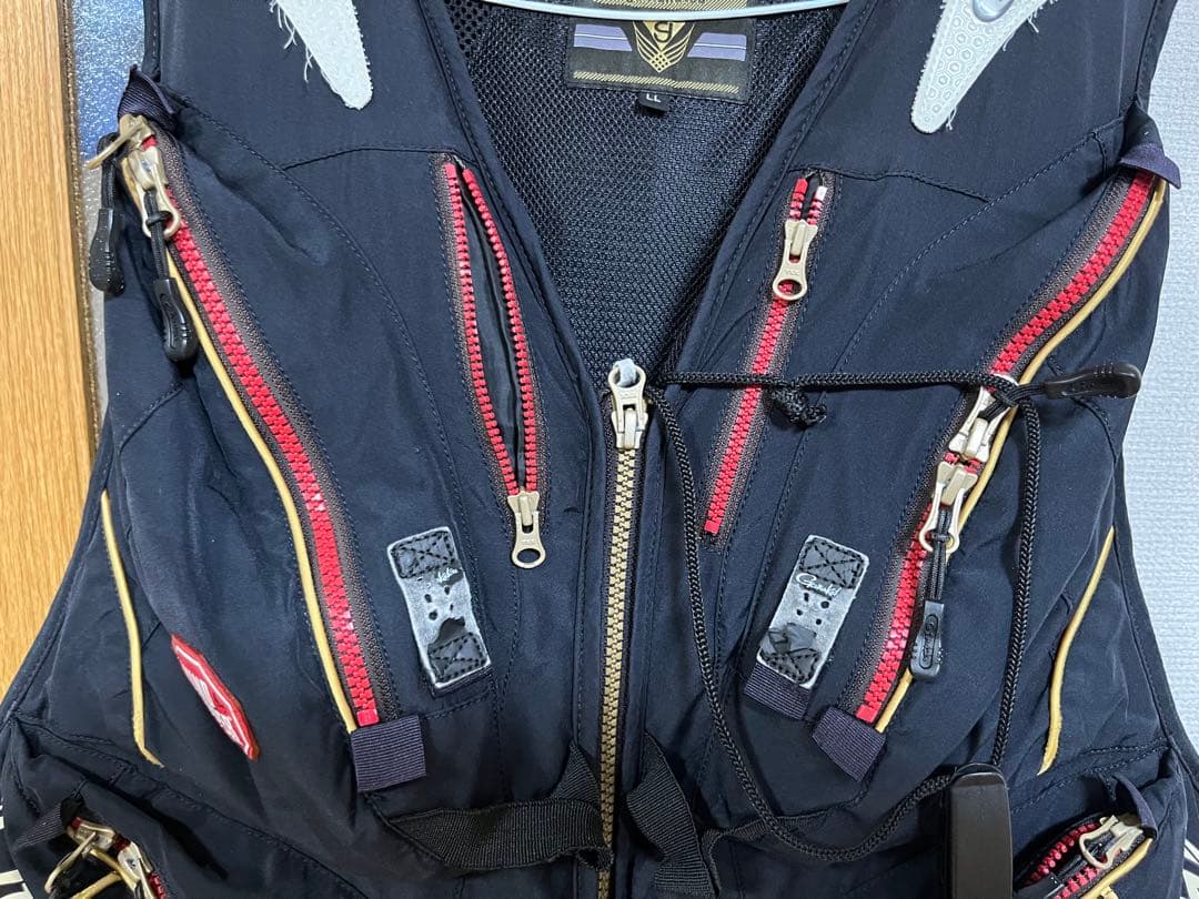 がまかつ　ウィンドストッパーフローティングベスト　LL