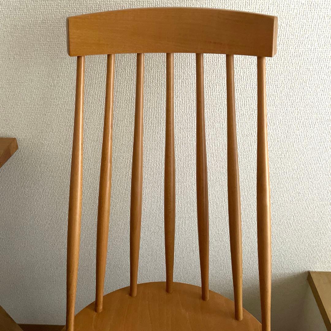 【Yuu..】unico KOTONA(コトナ) ハイバックチェア　チーク