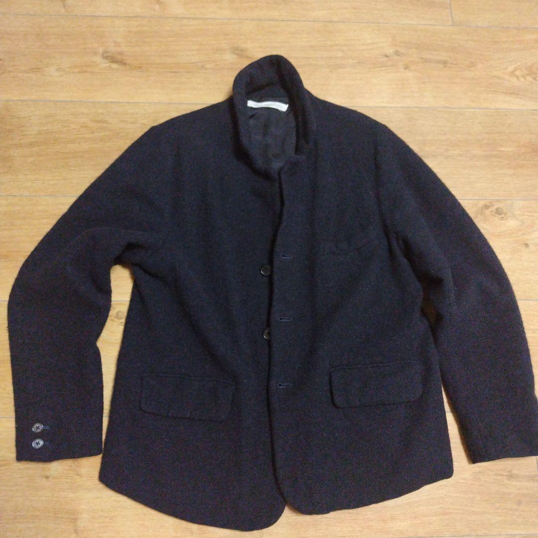holk ダークネイビー縮絨ジャケット