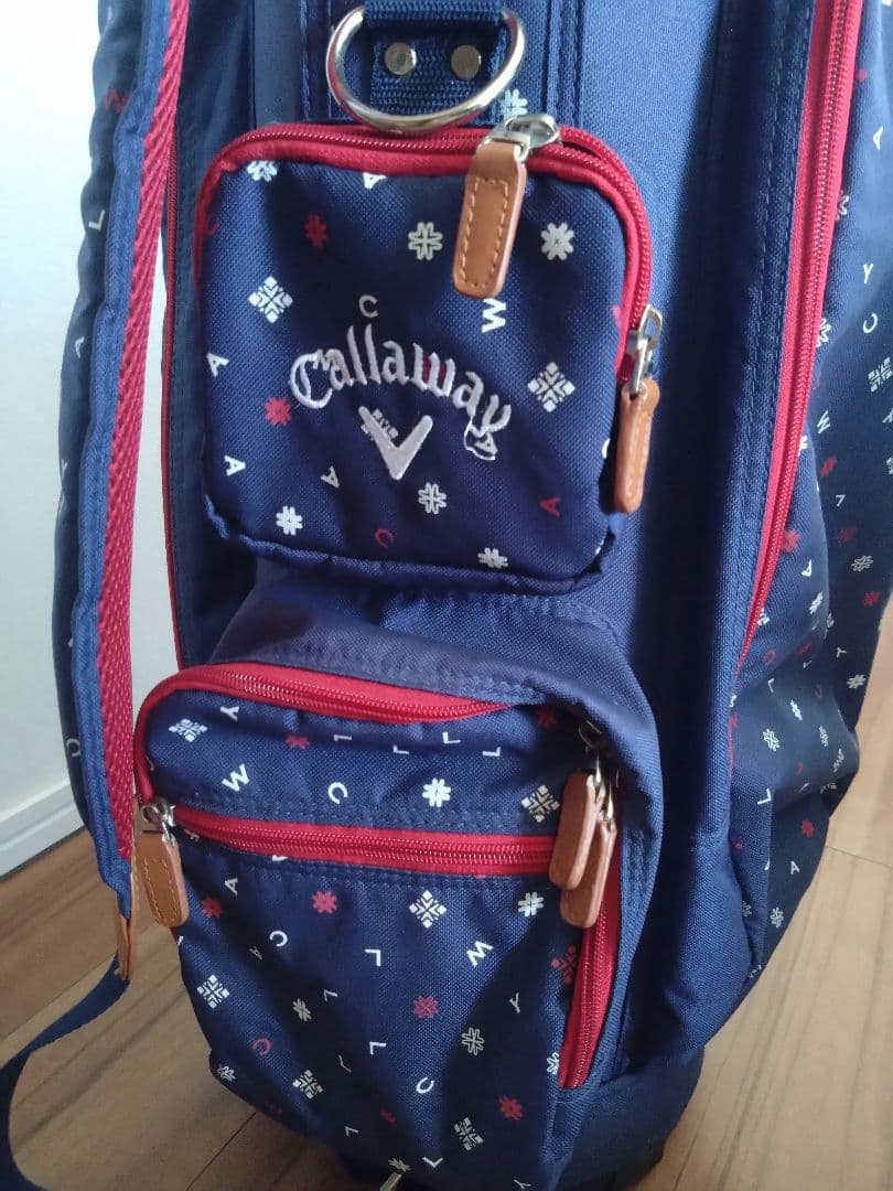 Callaway キャディバッグ ネイビー/レッド