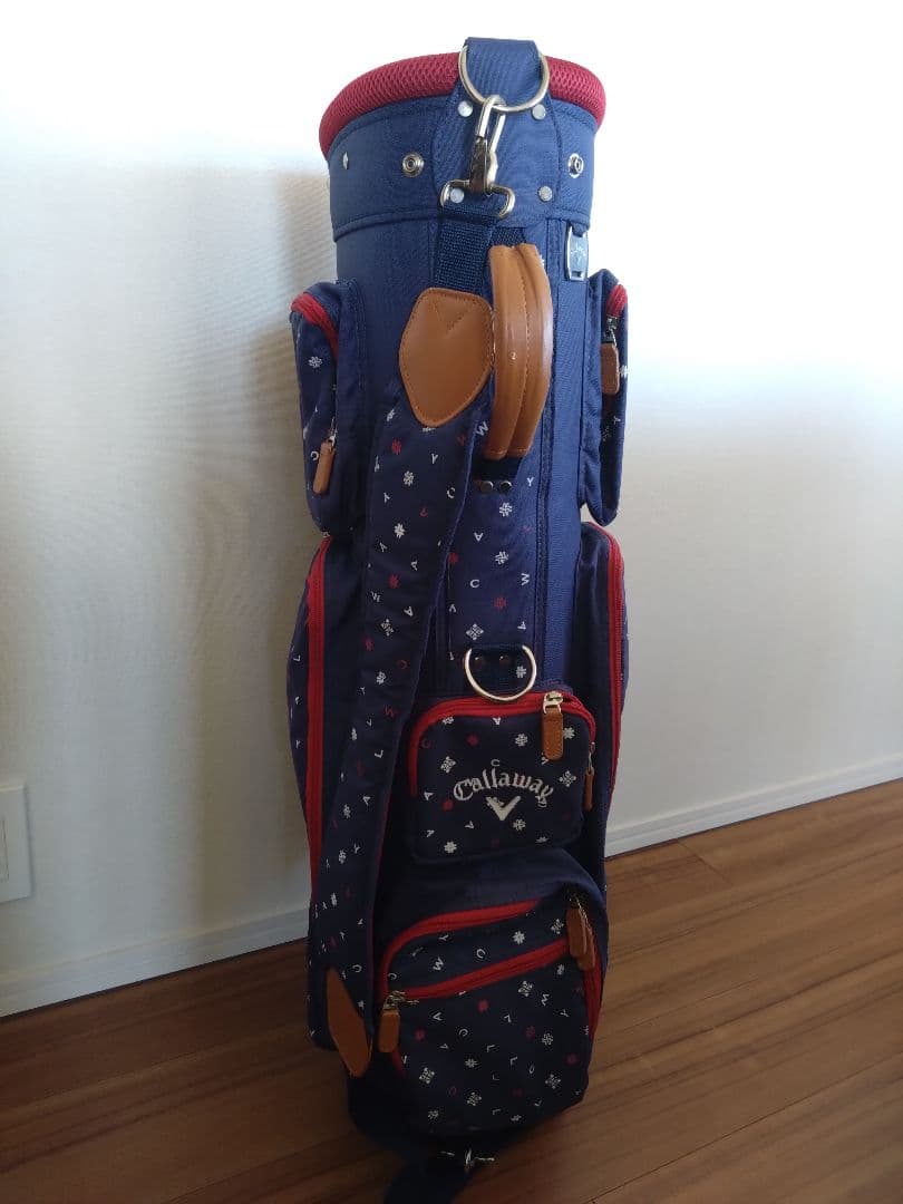 Callaway キャディバッグ ネイビー/レッド