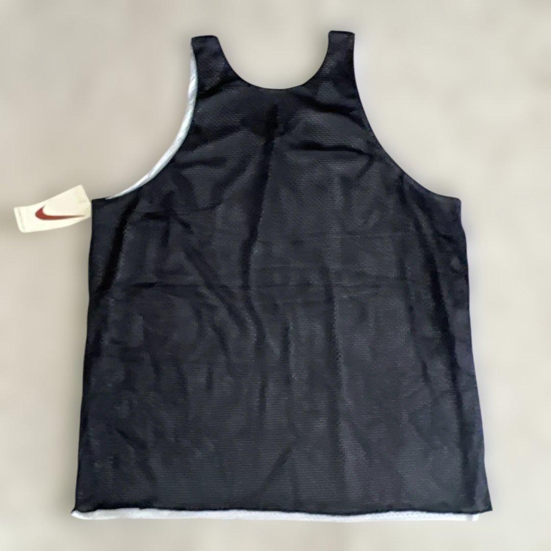 デッドストック/NIKE/ナイキ/リバーシブル/メッシュタンクトップ/黒×白