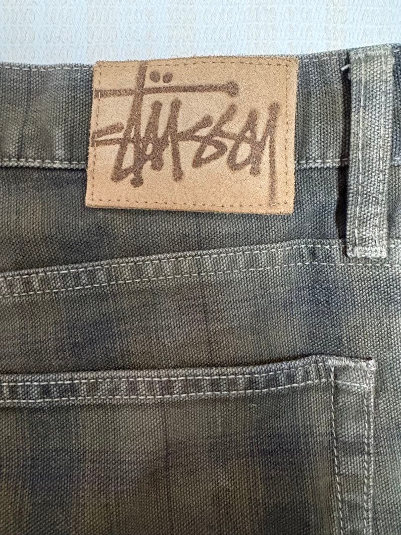 Stussy big ol jeans ハーフデニム
