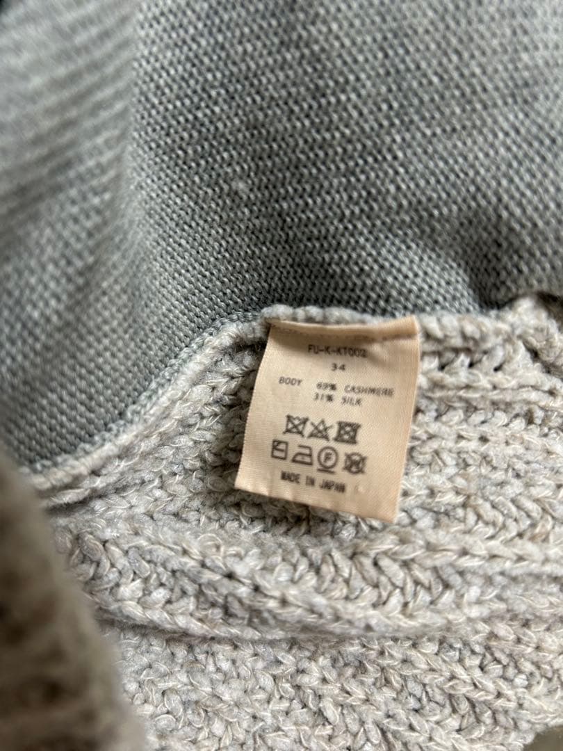 FUMIKA UCHIDA フミカウチダ CASHMERE SILK ベスト