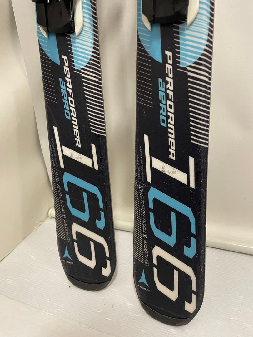 スキー板ATOMIC166cm ストックSINANO115cm付セット