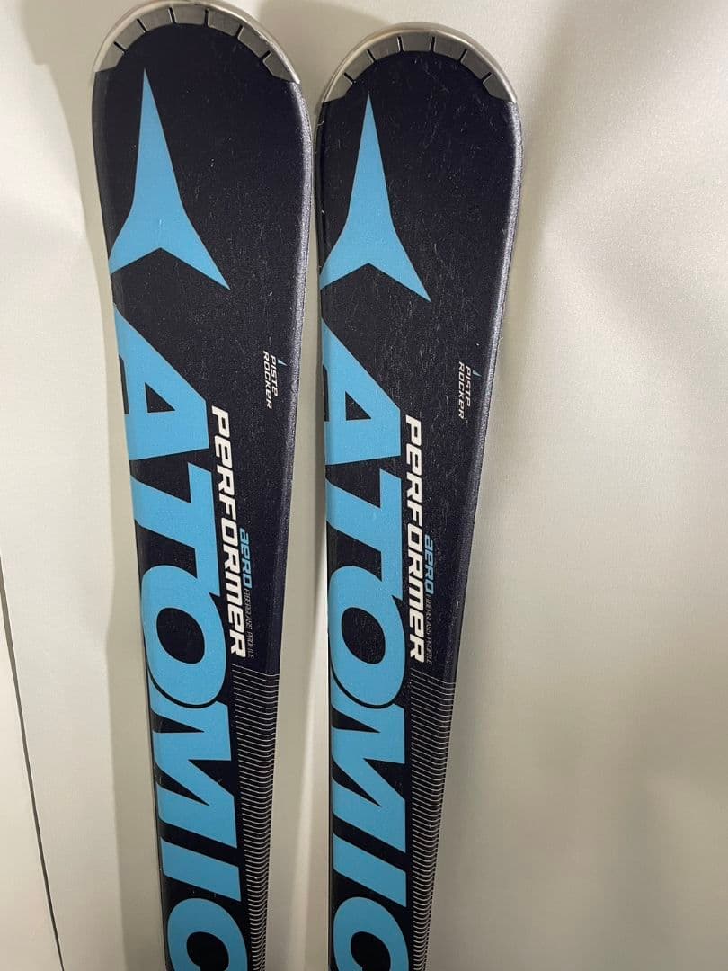 スキー板ATOMIC166cm ストックSINANO115cm付セット