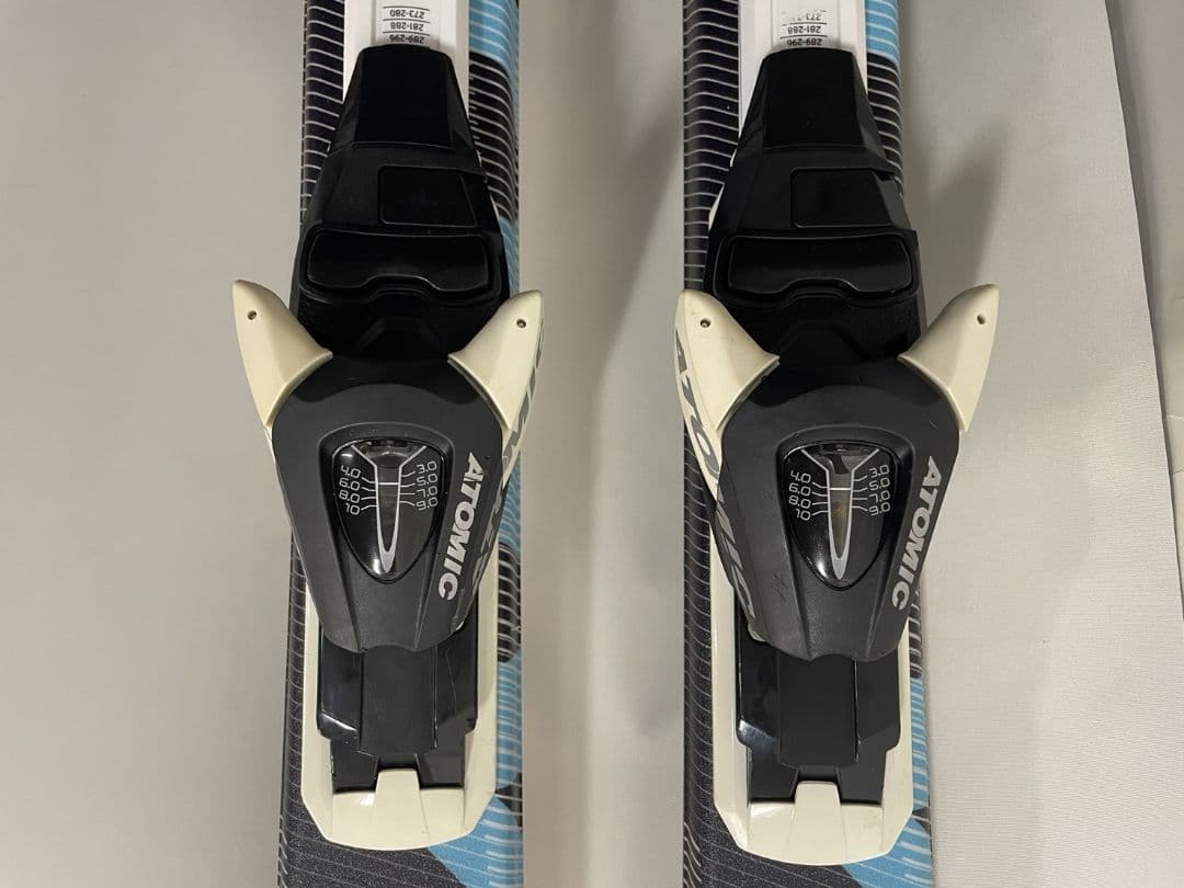 スキー板ATOMIC166cm ストックSINANO115cm付セット