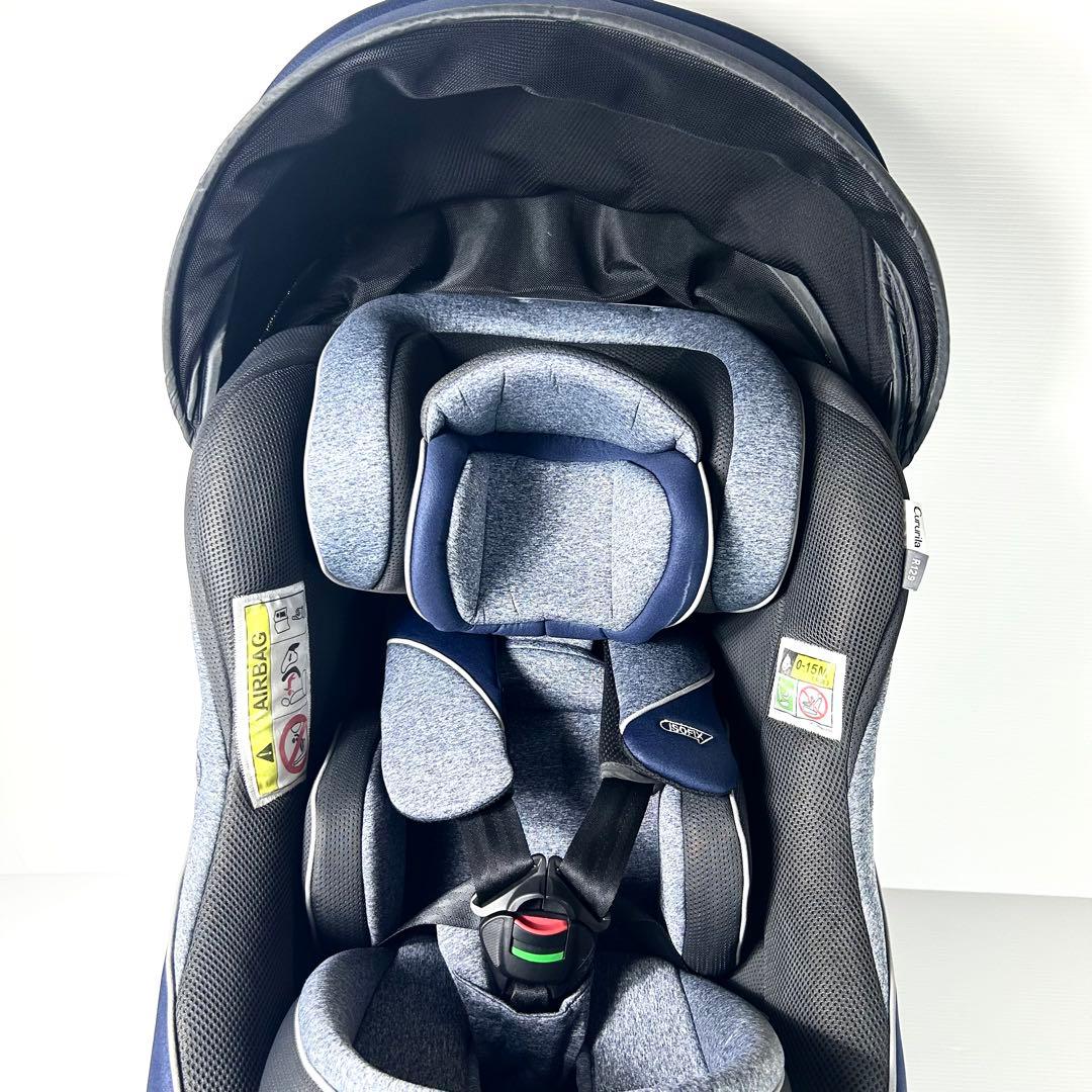 極美品 Aprica アップリカ クルリラ プロテクト ISOFIX R129