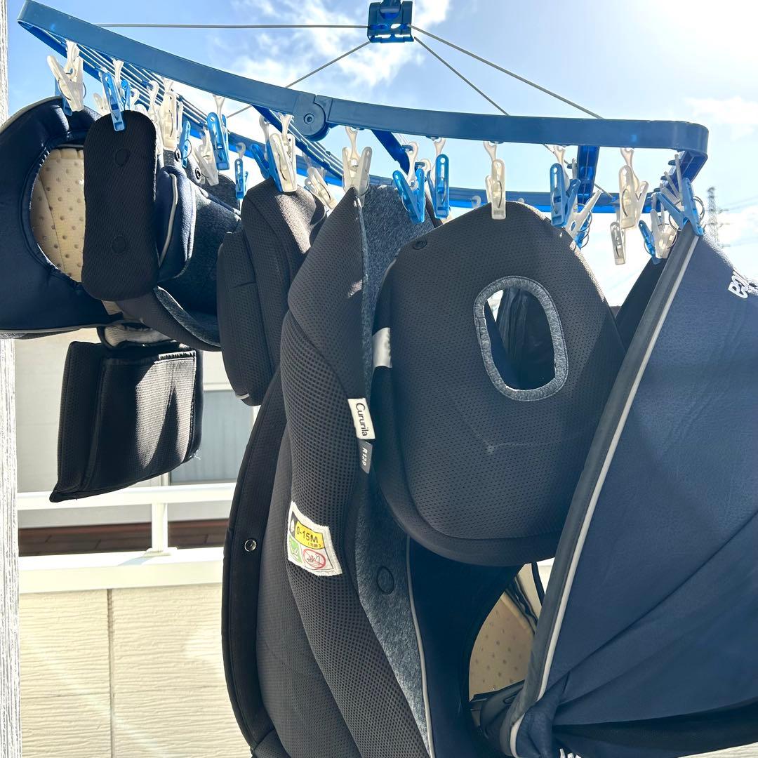 極美品 Aprica アップリカ クルリラ プロテクト ISOFIX R129