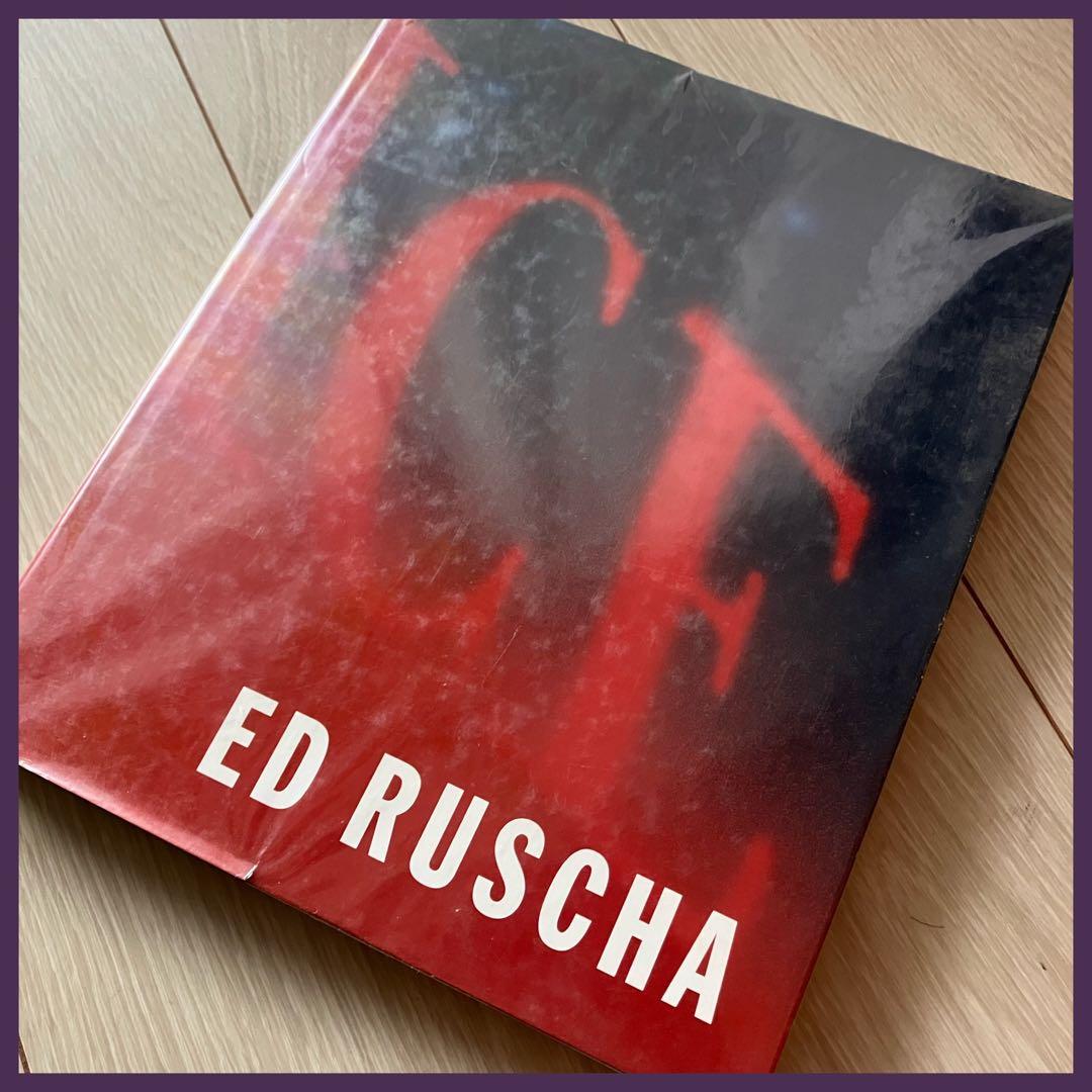 希少❗️洋書【Ed Ruscha 作品集】★アート作品集/エド ルシェ/美術