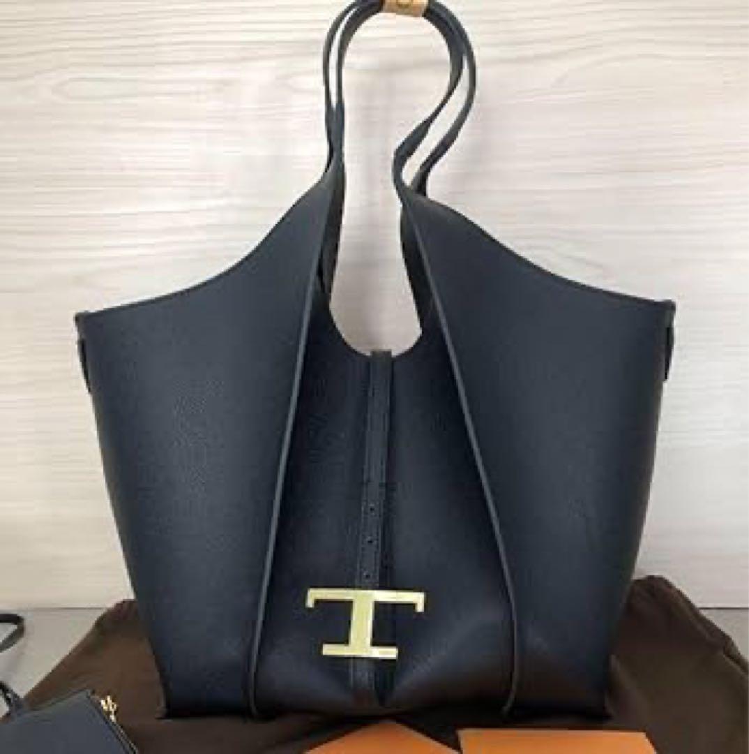 バッグ Tod's T Timeless Leather Tote Bag