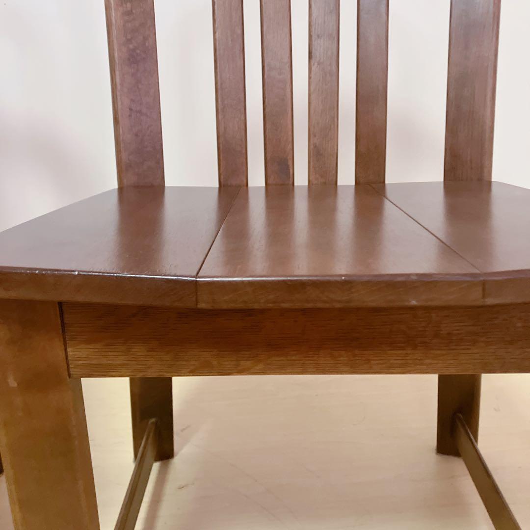 karimoku カリモク家具　木製ダイニングチェア　アームレスチェア　2脚　①