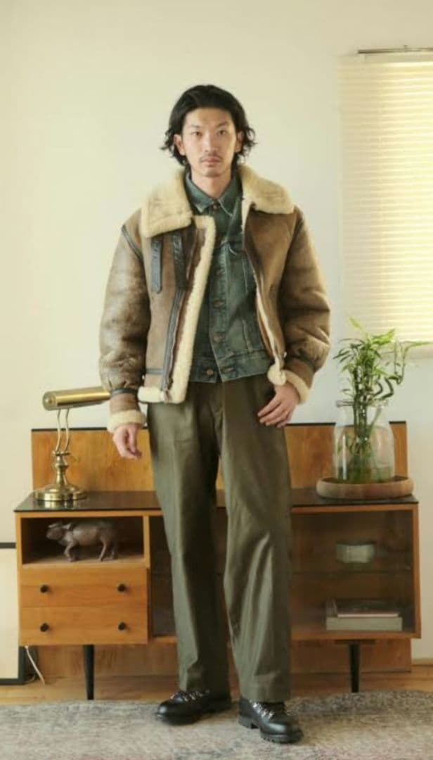 マ*ダ様 USA製 B-3 ジャケットORCHARD オチャードモーターサイクル