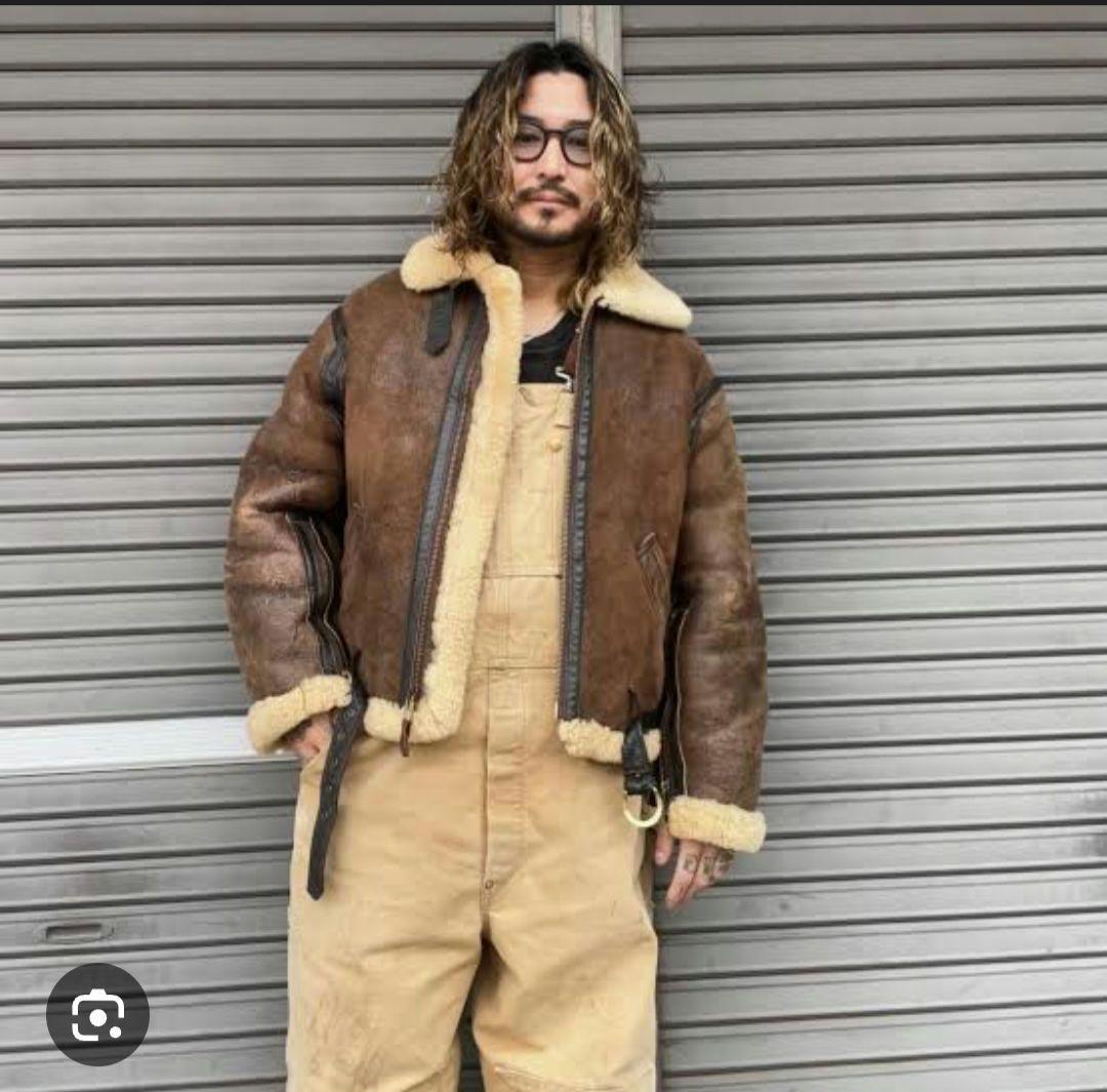 マ*ダ様 USA製 B-3 ジャケットORCHARD オチャードモーターサイクル