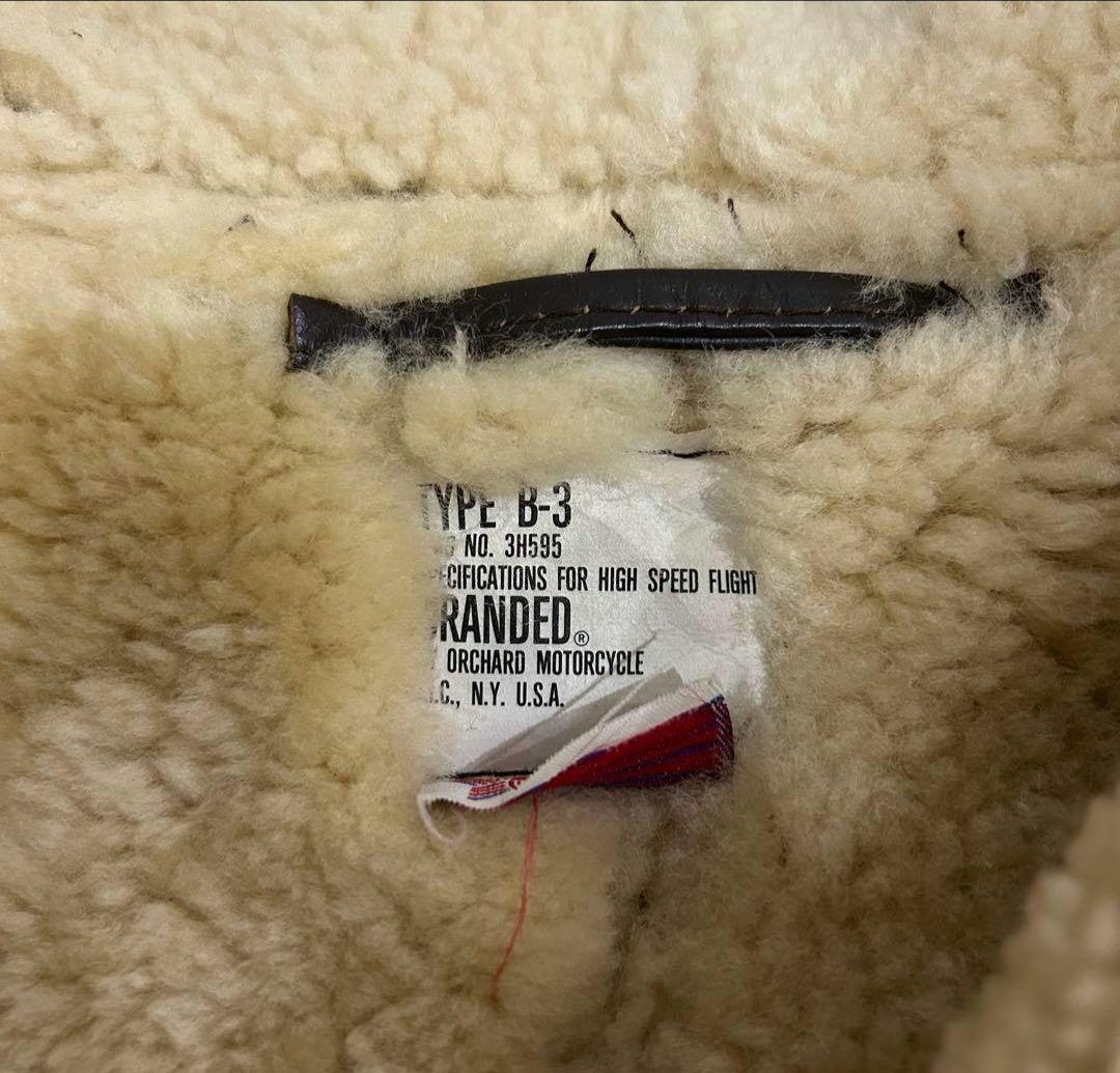 マ*ダ様 USA製 B-3 ジャケットORCHARD オチャードモーターサイクル