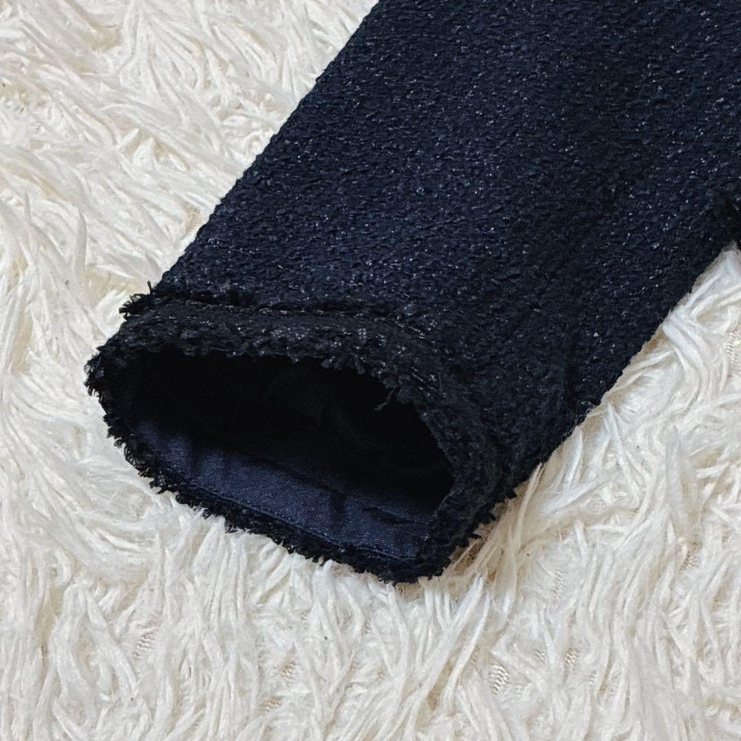 【美品】✨アナイ　モノトーンツイードジャケット　38