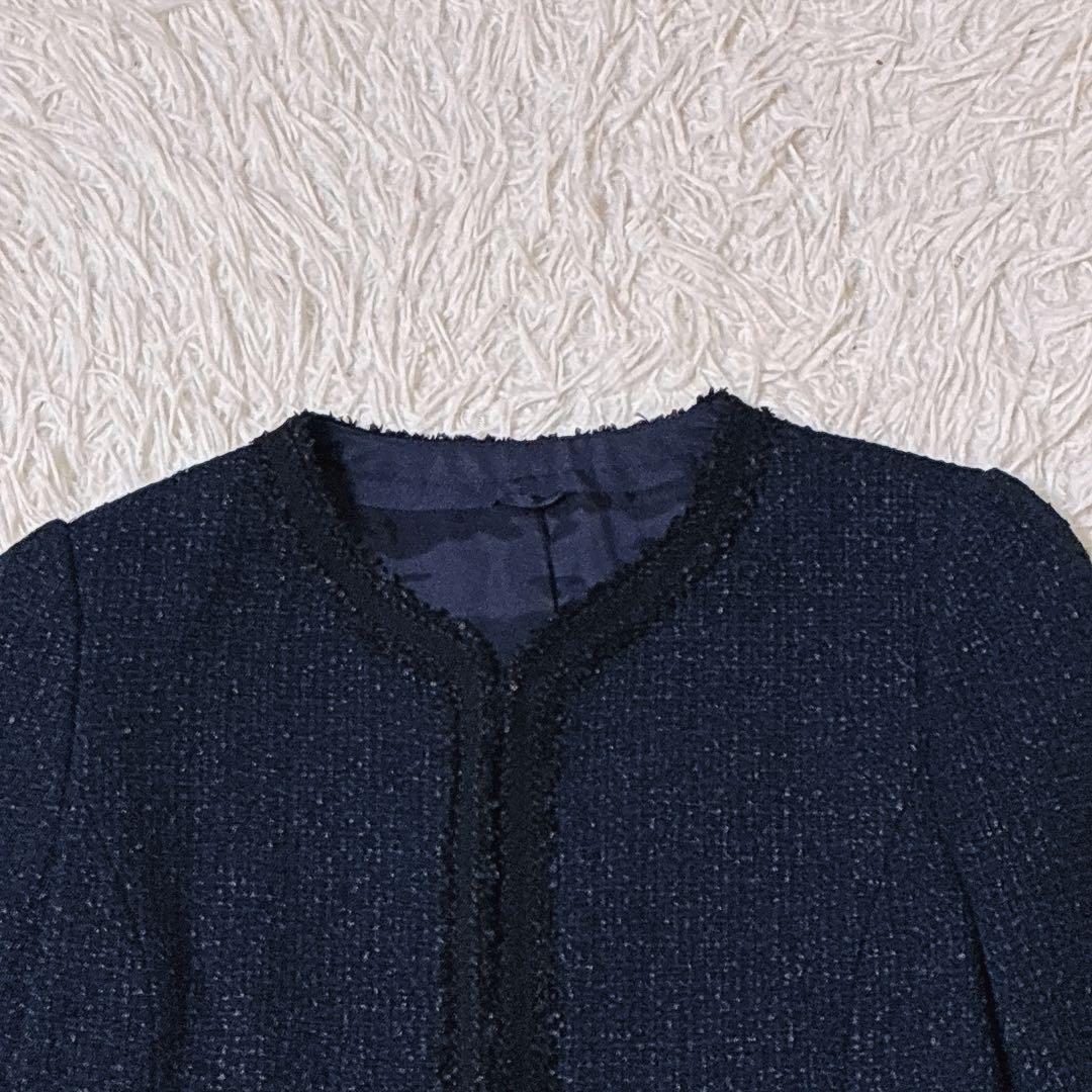 【美品】✨アナイ　モノトーンツイードジャケット　38