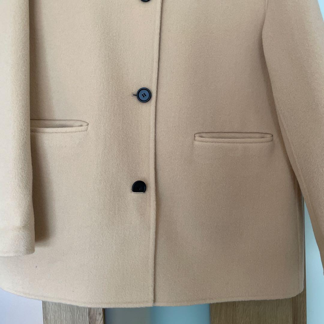 ベースメントオンライン MAAYAデザイン リバーミドルコート ベージュ