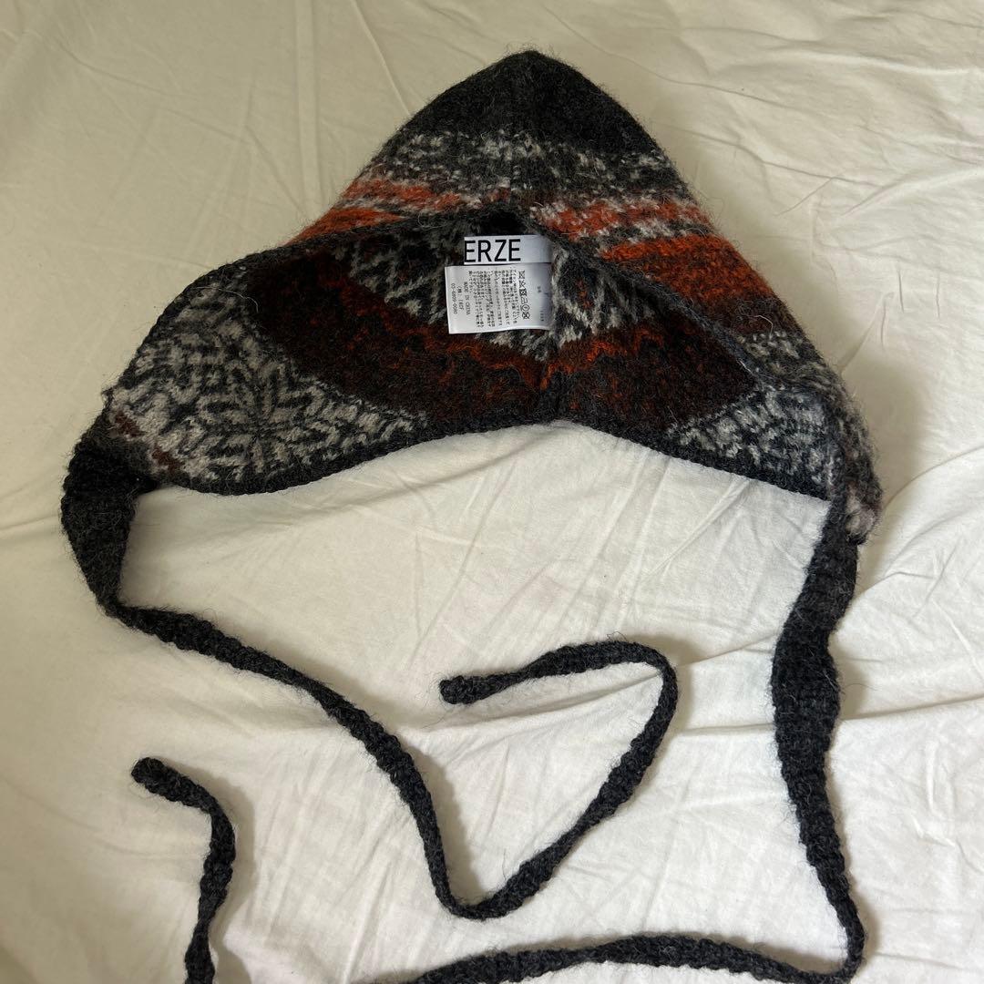 【PERVERZE】Pressed Knit Head Dress