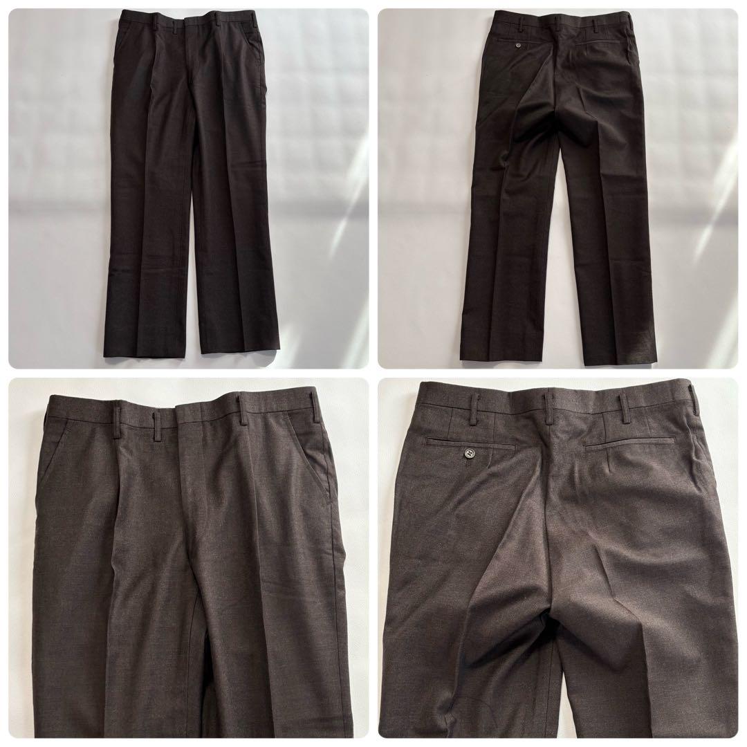 エルメネジルドゼニア ブラウン スーツ セットアップ Mサイズ 背抜き