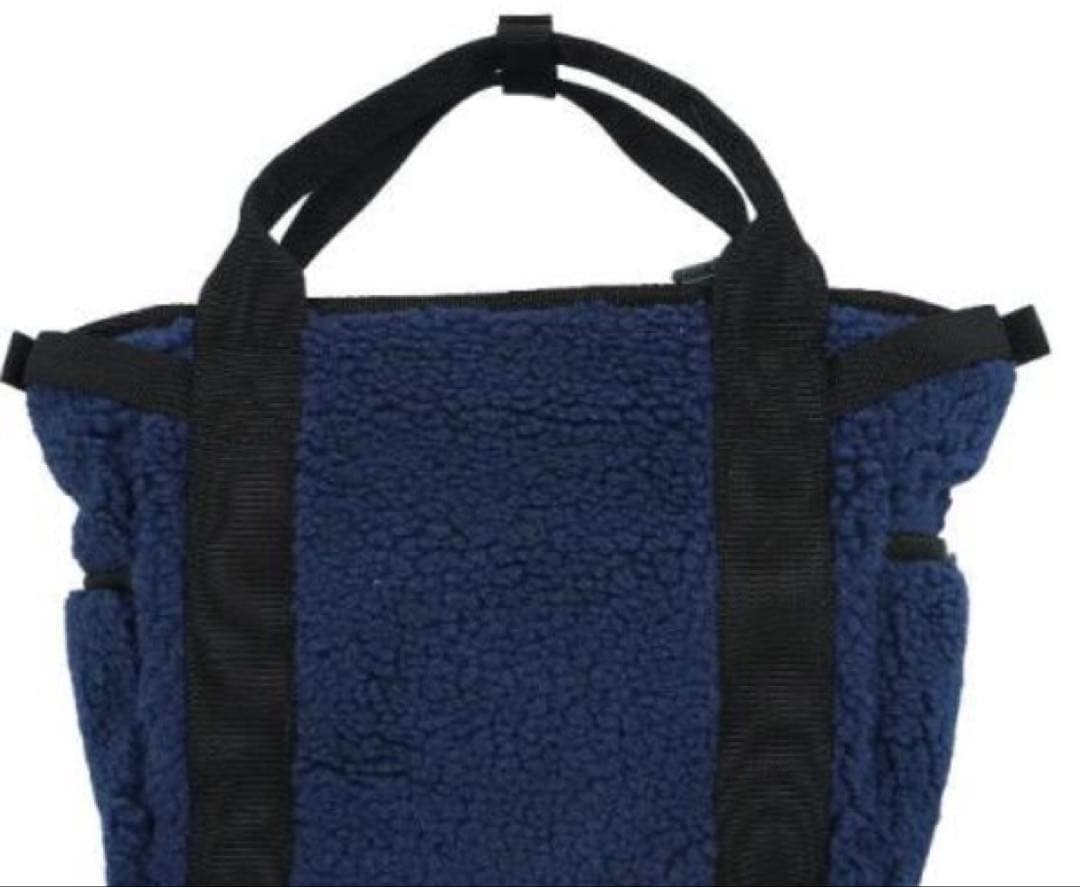 新品タグ付き！JACK BUNNYジャックバニー　ボアカートバッグ　ネイビー