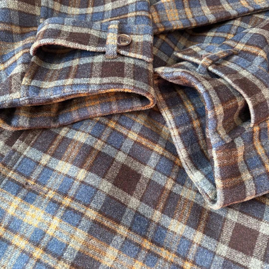 ココ様Naptime チェスターコート　Nissy チェックネイビー