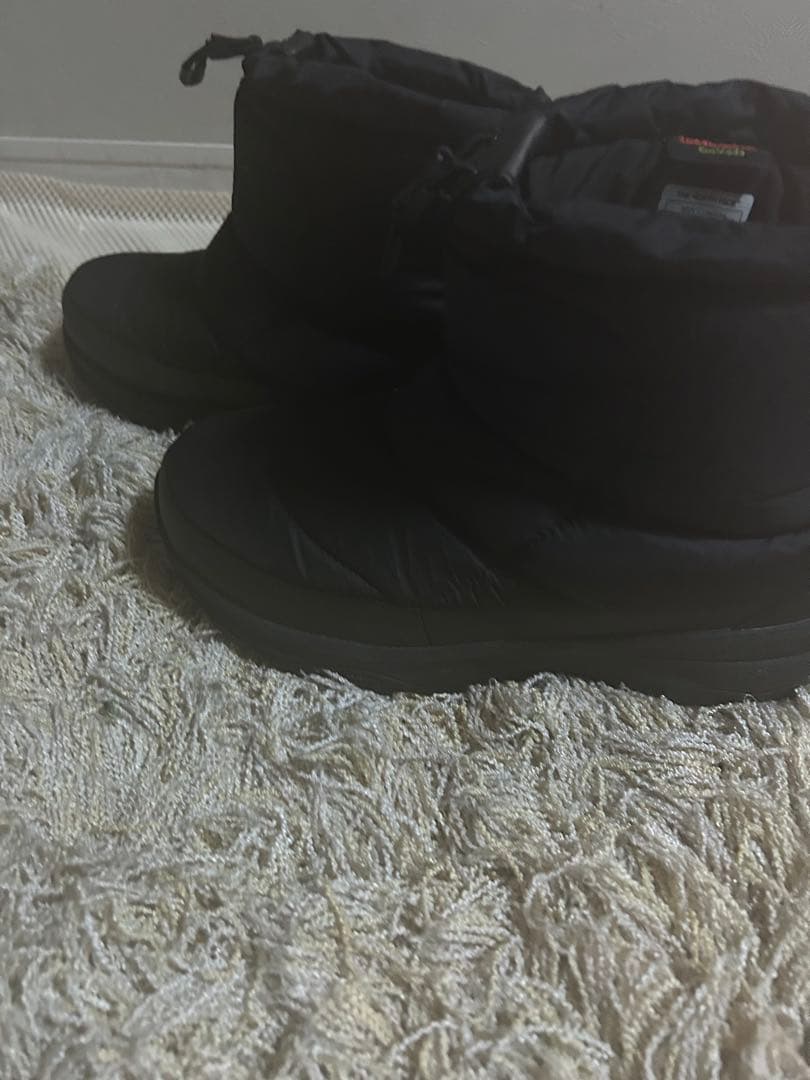 １回着用極美品THE NORTH FACE ブラックブーツ