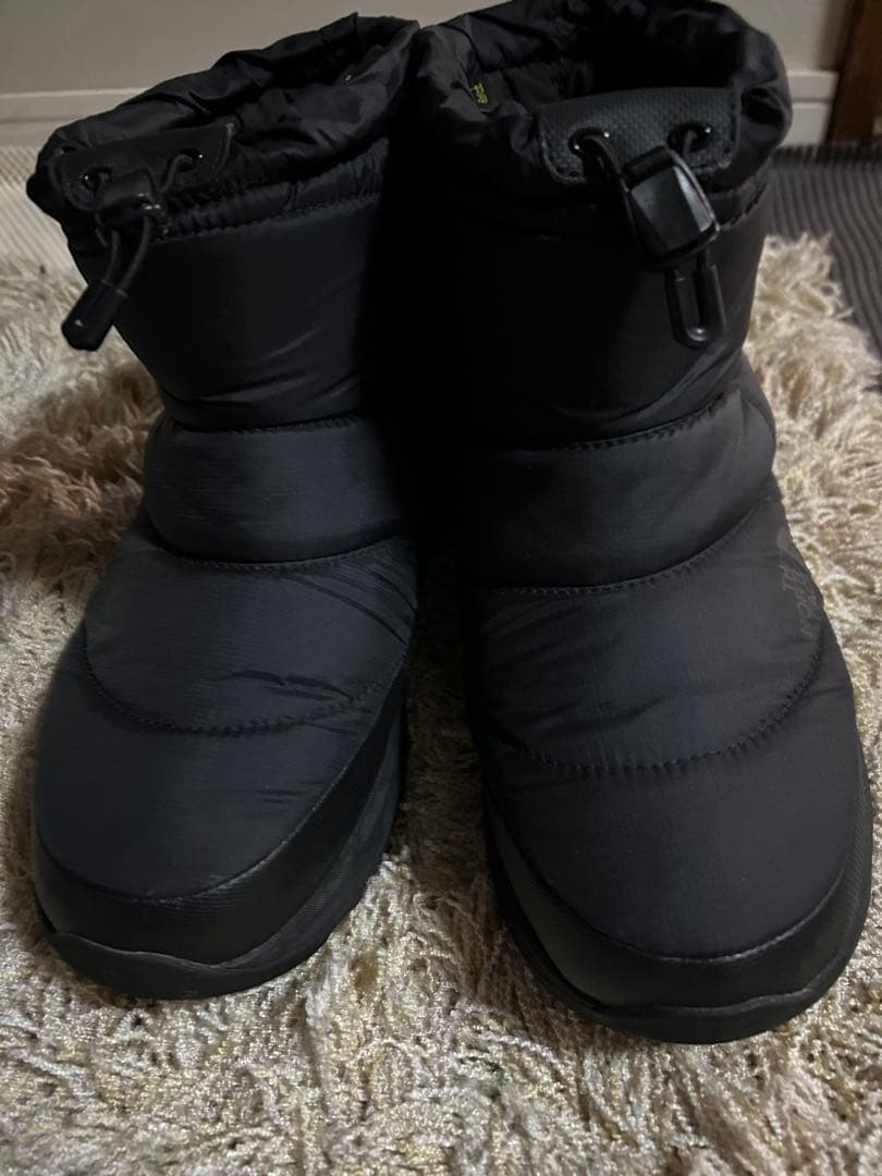 １回着用極美品THE NORTH FACE ブラックブーツ