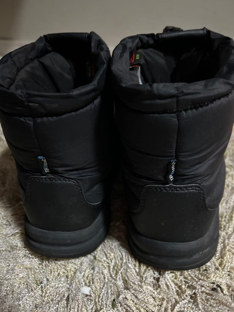 １回着用極美品THE NORTH FACE ブラックブーツ