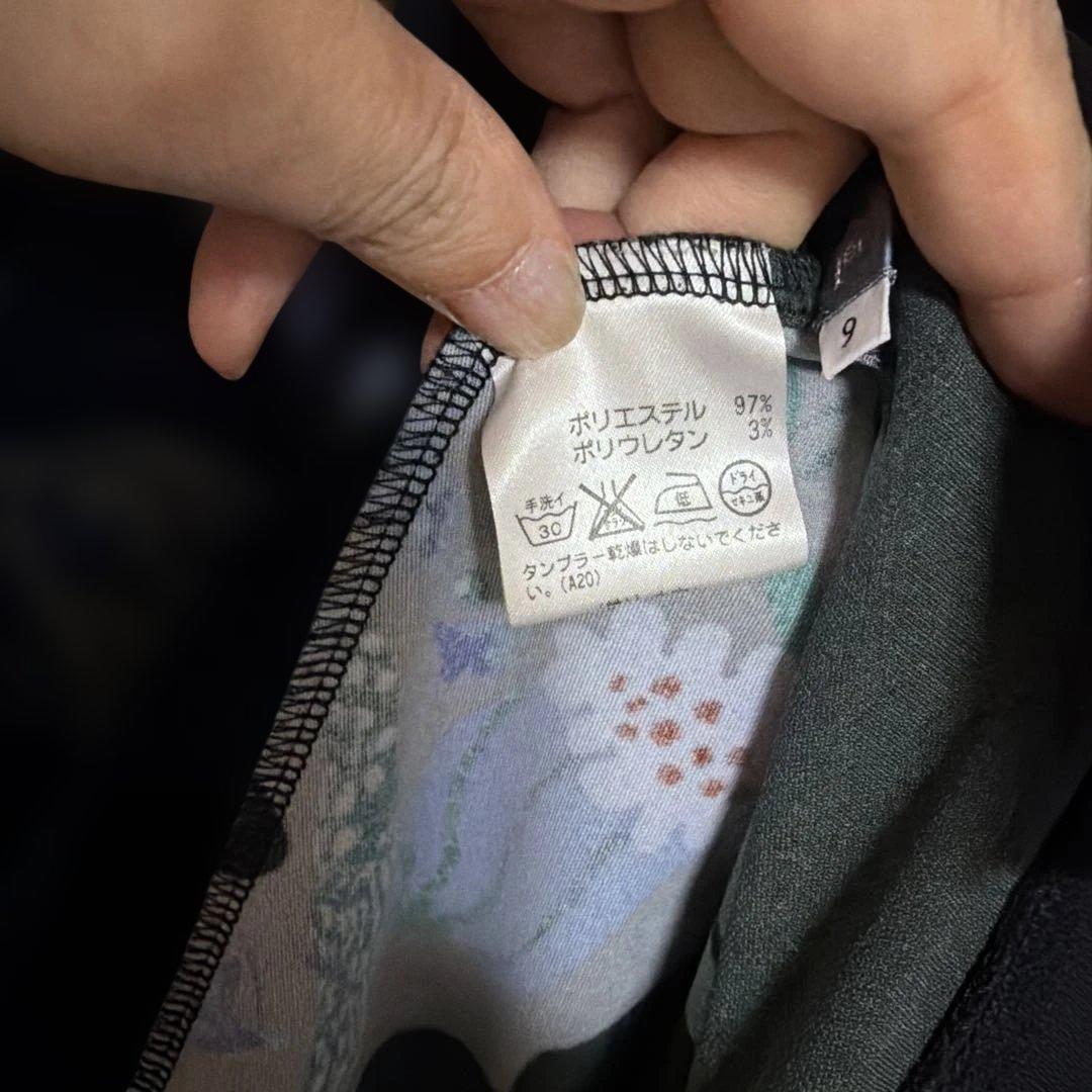 TOKUKO 長袖チュニック 柄