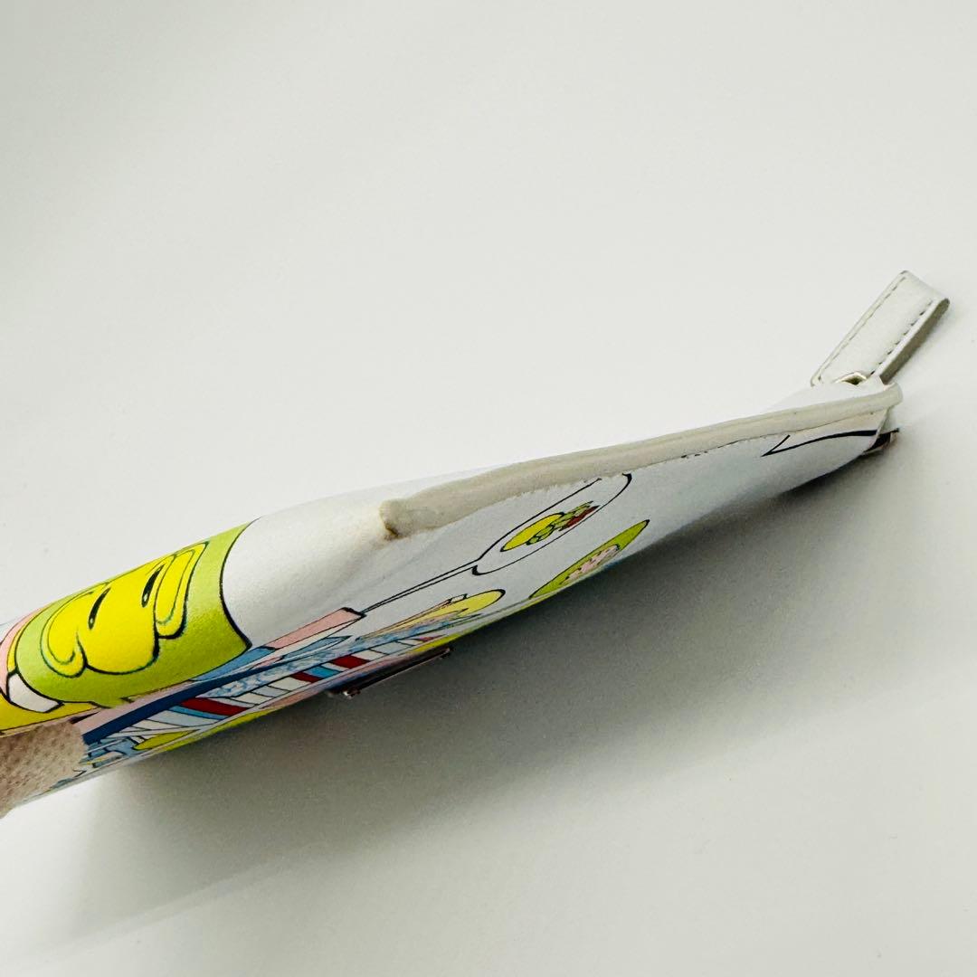 【レア】プラダ マルチカラー レザー 三角プレート クラッチバッグ