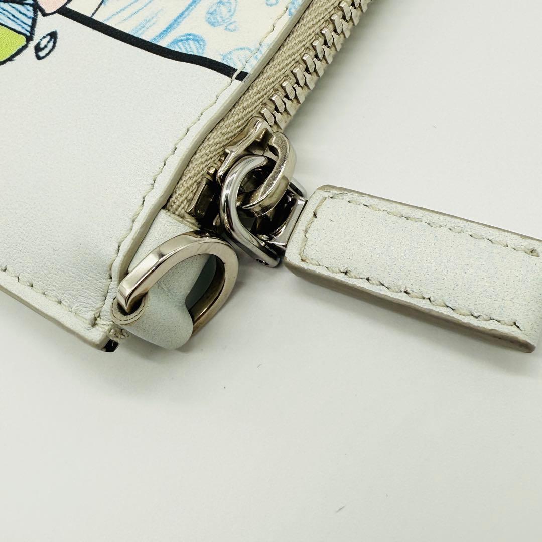 【レア】プラダ マルチカラー レザー 三角プレート クラッチバッグ