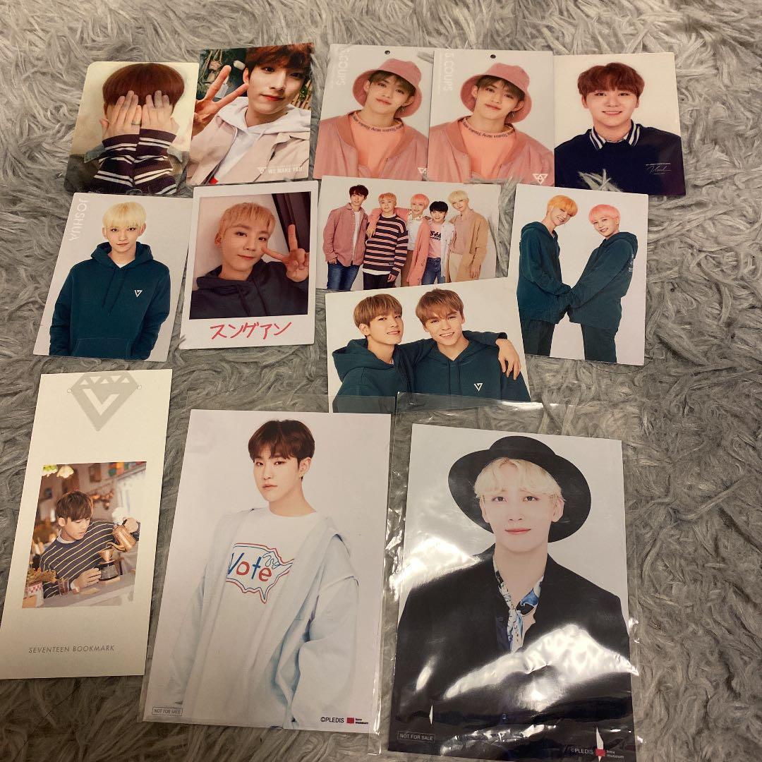 seventeen セブチ　トレカ 公式写真
