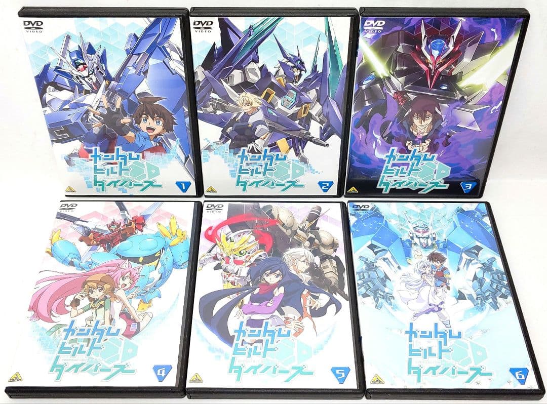 ガンダムビルドファイターズ/トライ/ダイバーズ【1期〜3期】DVD 全24巻