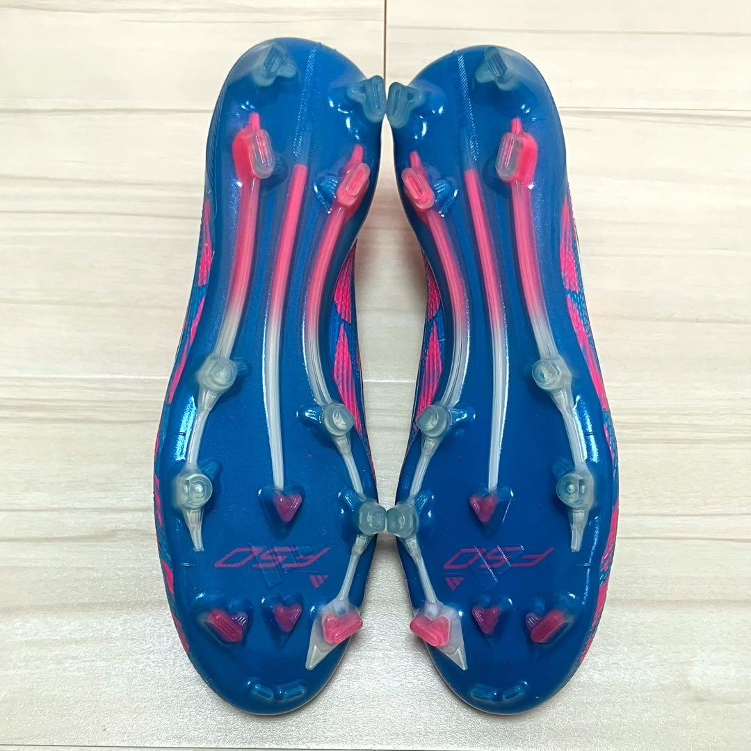 adidas アディダス F50 エリート レースレス FG 25.0 ピンク