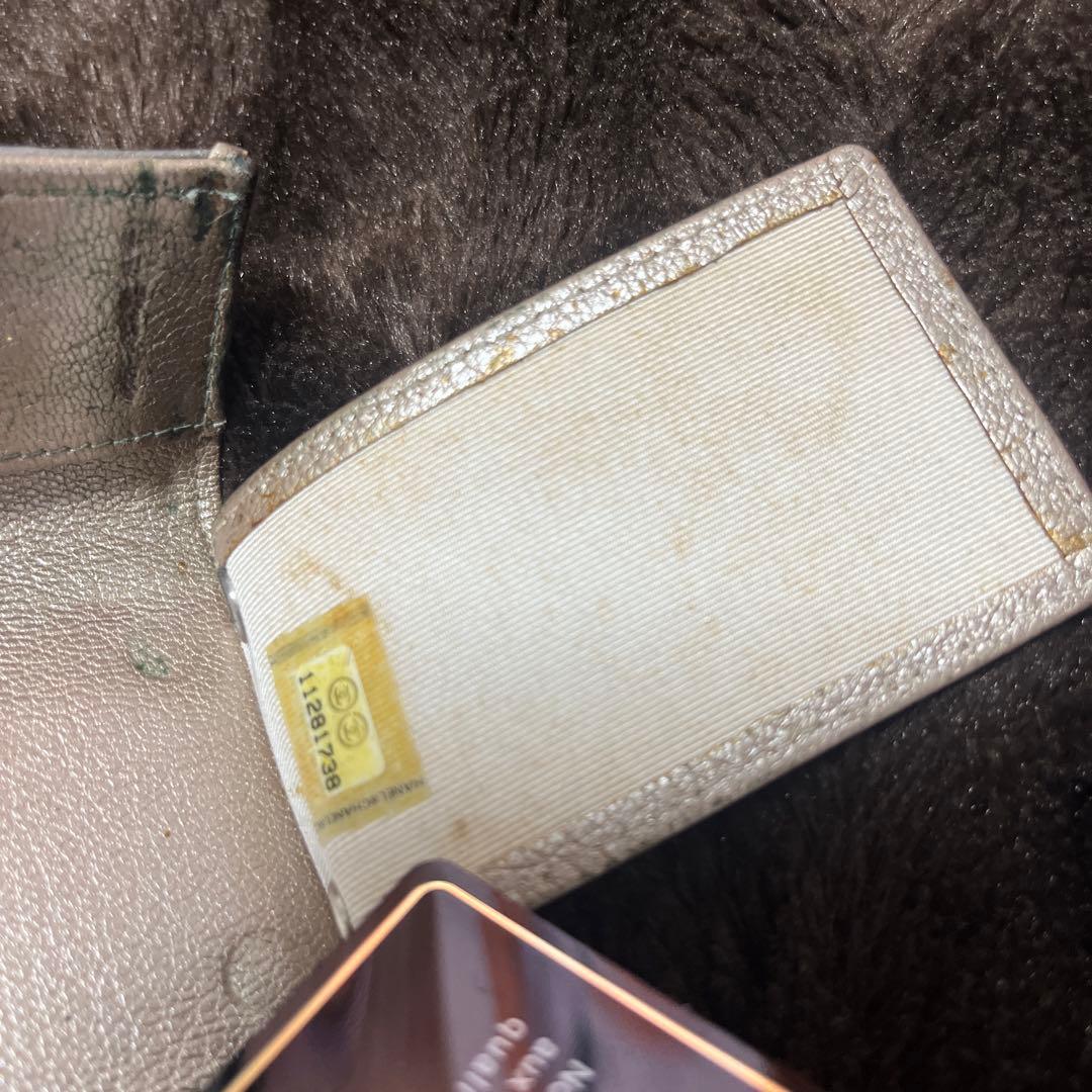 シャネル CHANEL キーケース シルバー/ゴールド