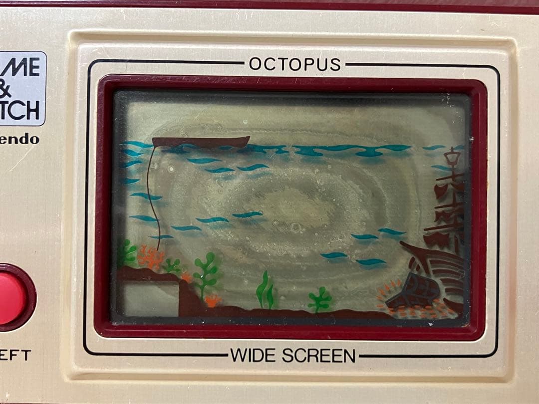 ゲーム＆ウォッチ ワイドスクリーン　オクトパス　任天堂