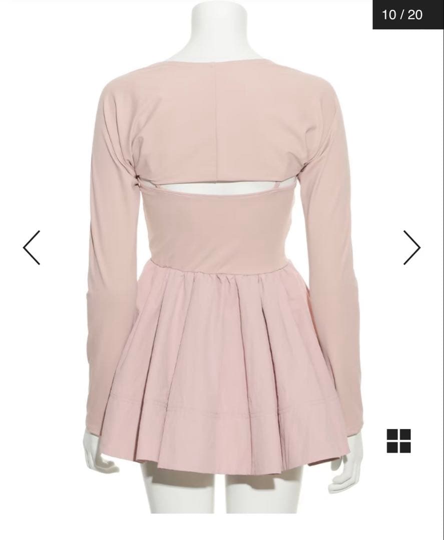 3ピーススウィムウェア　ピンク　水着　ビキニ　ラッシュガード