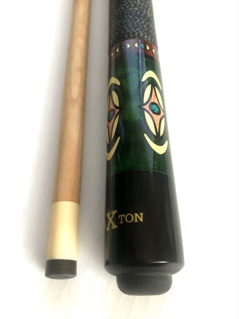 ビリヤードキュー ヨーロッパMAXTON 21oz ヴィンテージキュー使用感少♪