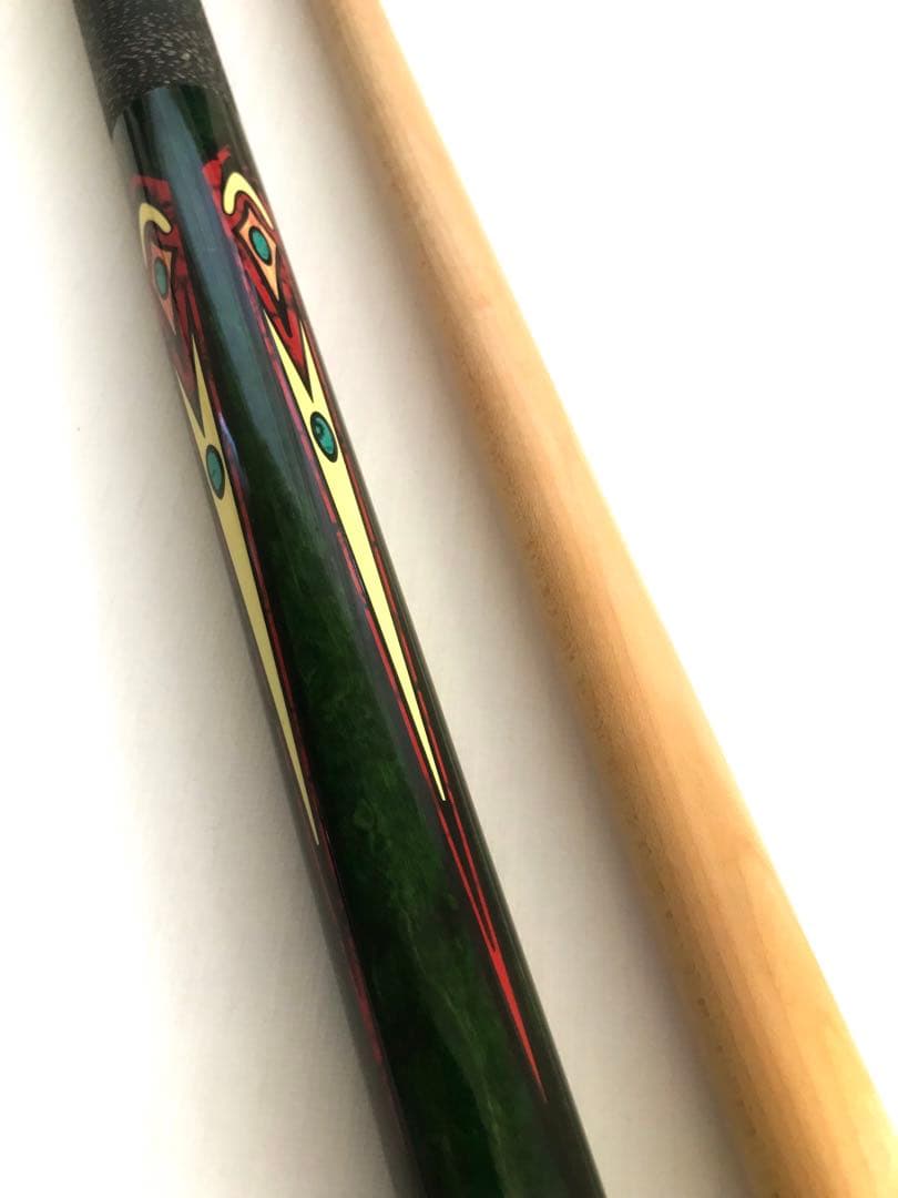 ビリヤードキュー ヨーロッパMAXTON 21oz ヴィンテージキュー使用感少♪