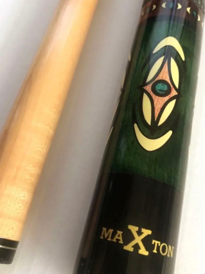 ビリヤードキュー ヨーロッパMAXTON 21oz ヴィンテージキュー使用感少♪