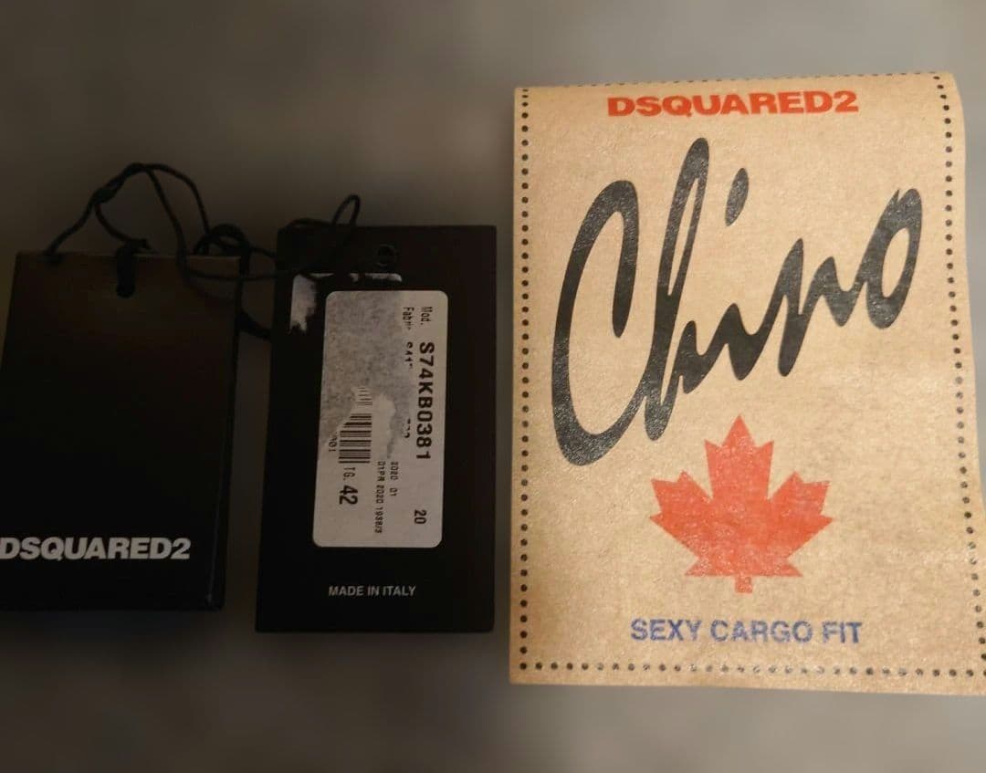 ディースクエアード　2020SS セクシーカーゴパンツ　サイズ42